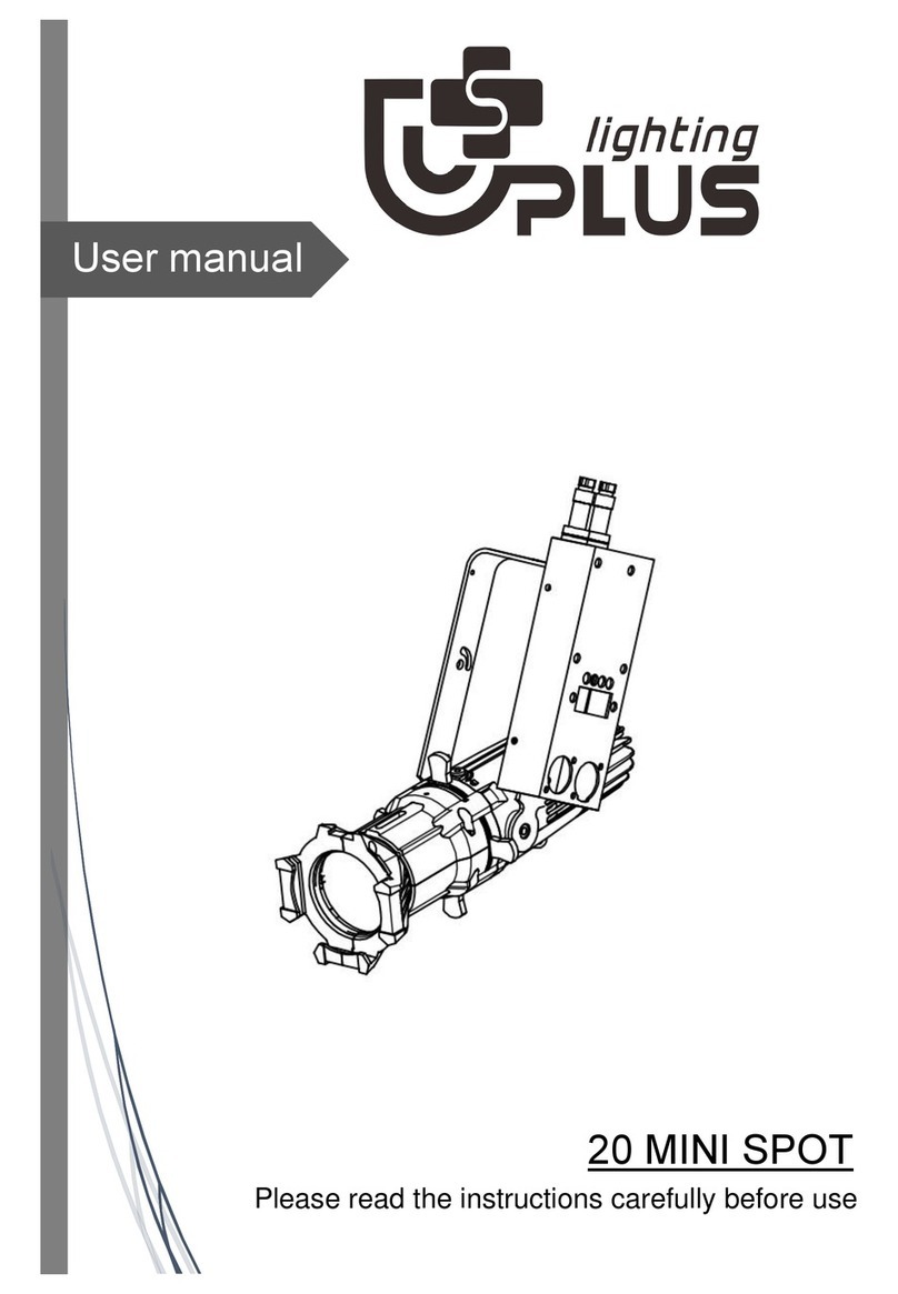 Uplus Lighting 20 MINI SPOT user manual