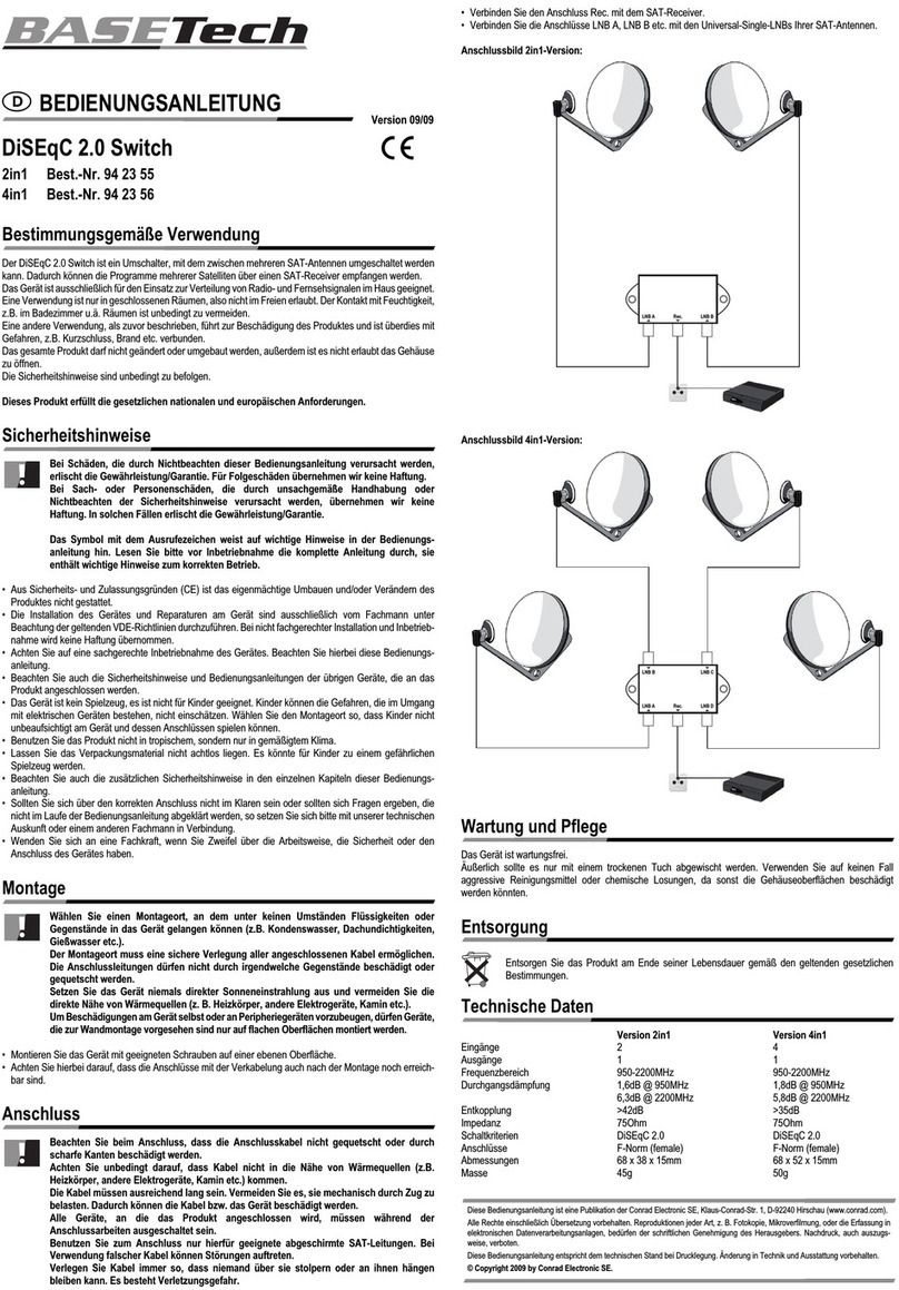 BASETech 94 23 55 operating instructions