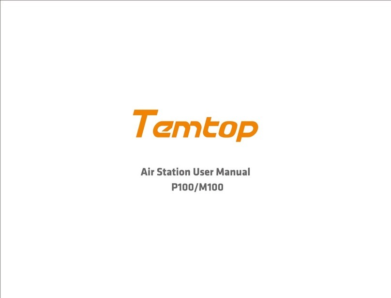Temtop P100 User manual
