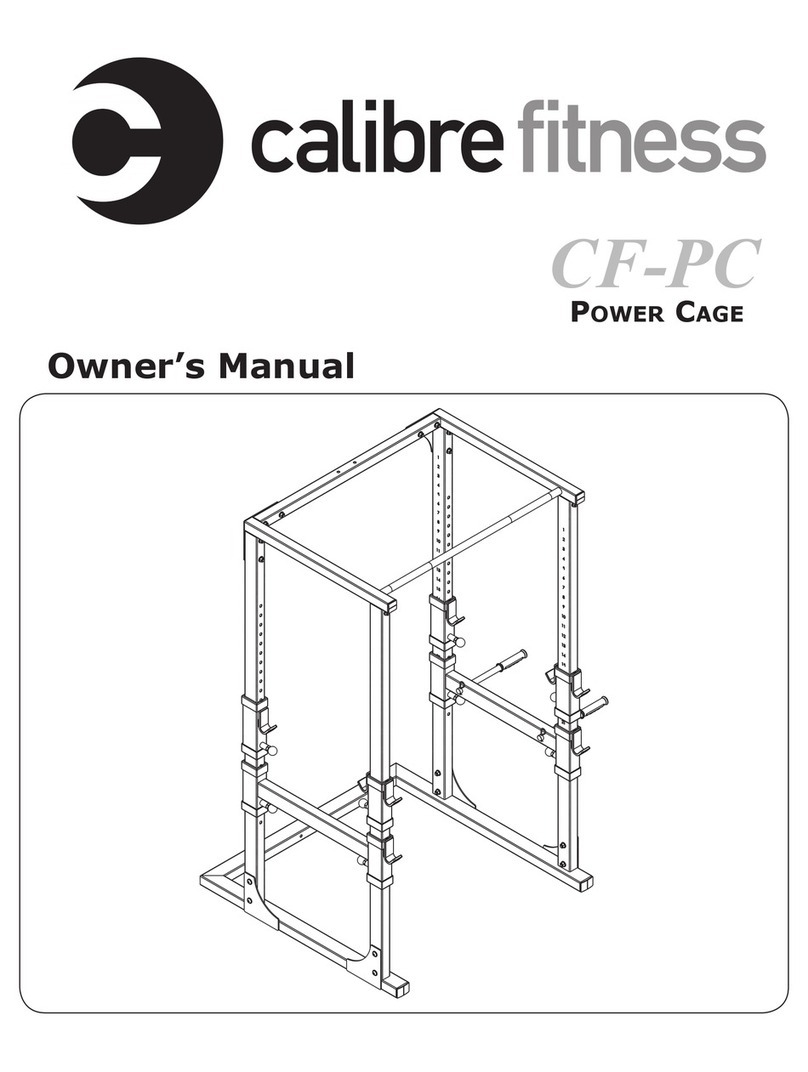 Calibre Fitness CF-PC owner's manual