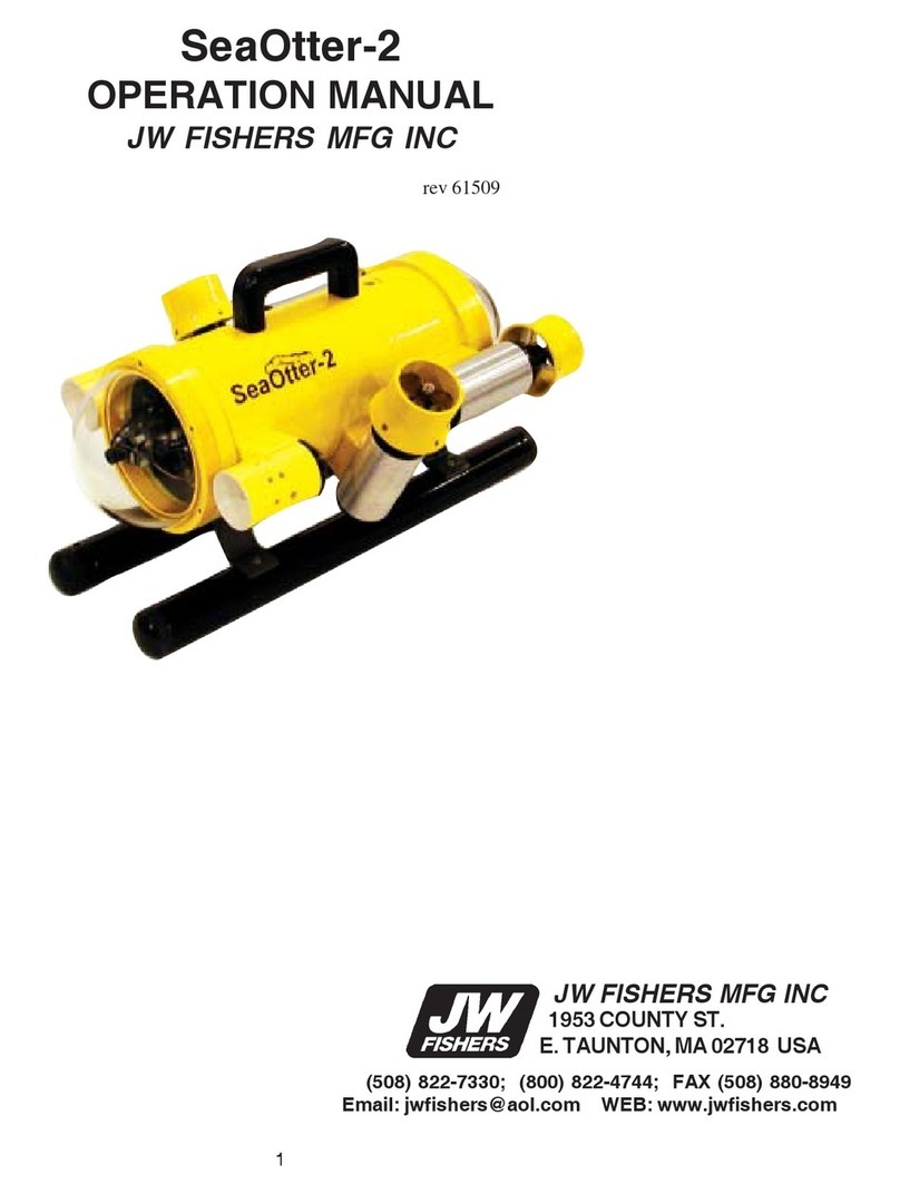 JW Fishers SeaOtter-2 Operation manual