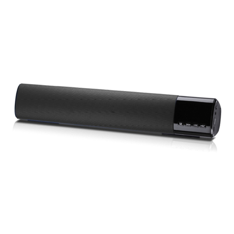 Gembird TD-SPKBT-BAR400 user manual