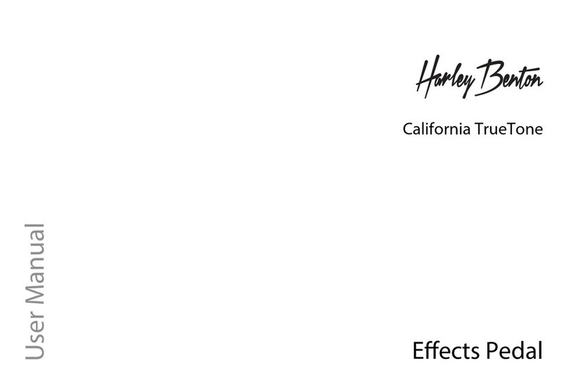 Harley Benton California TrueTone User manual