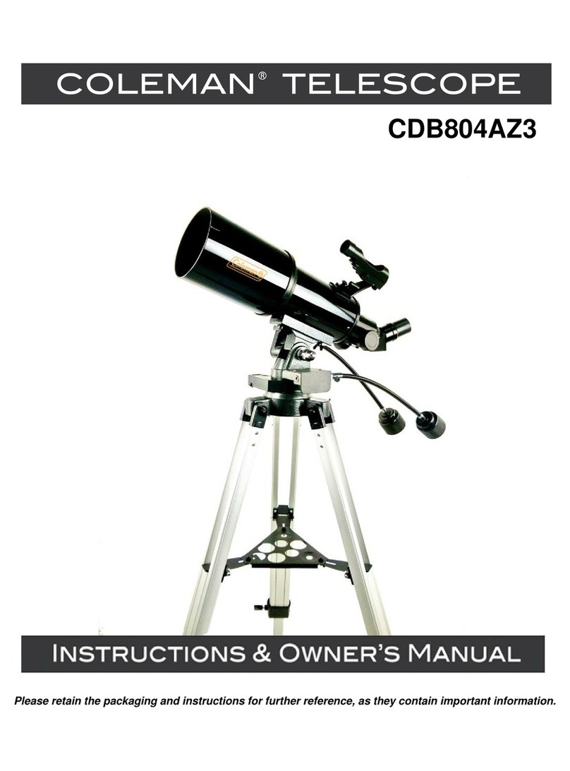 Coleman CDB804AZ3 Instruction & owner's manual