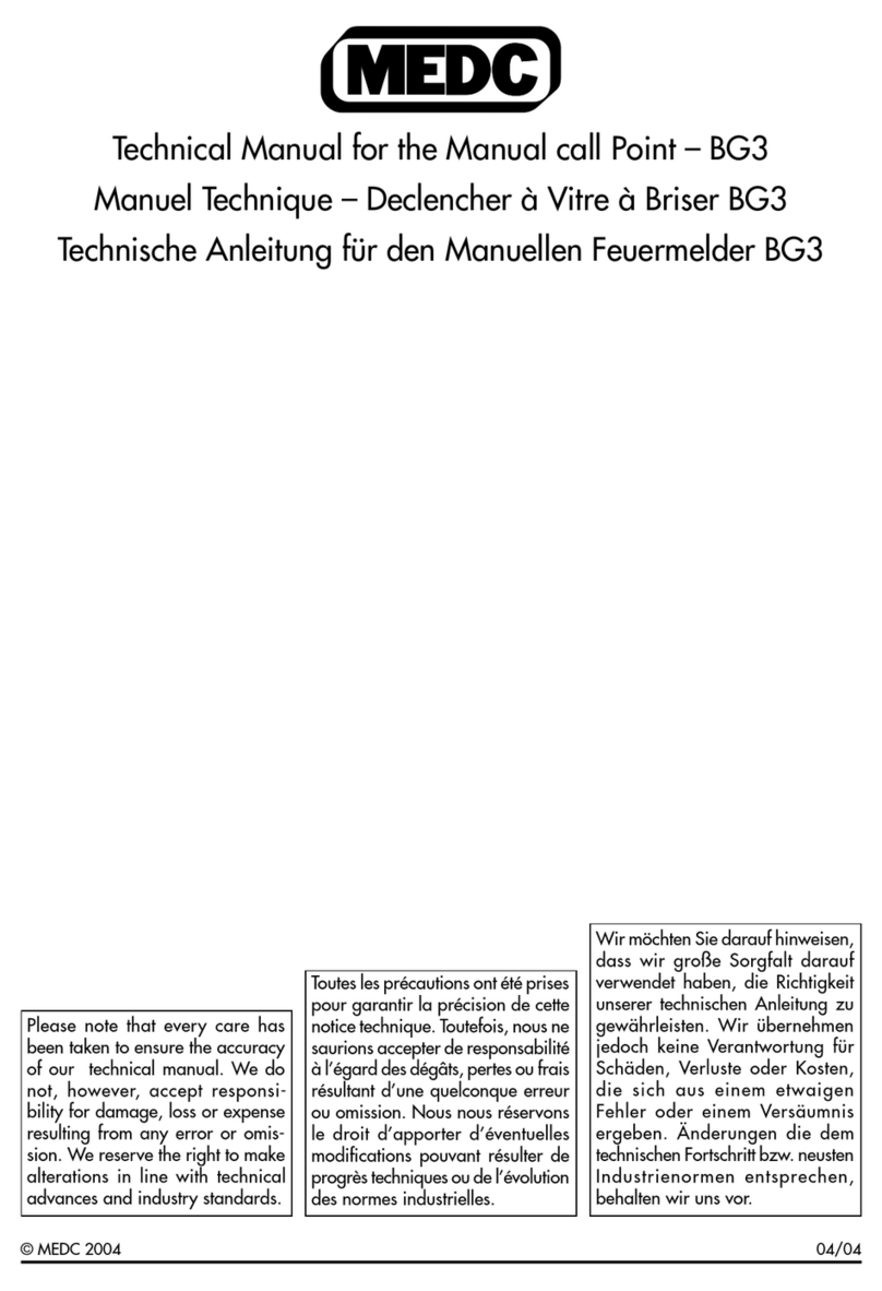 MEDC BG3 Technical manual