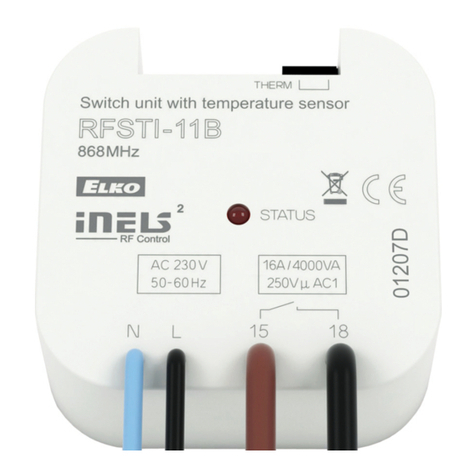 Elko inels RFSTI-11B quick guide