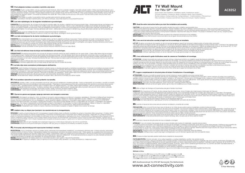 ACT AC8352 manual