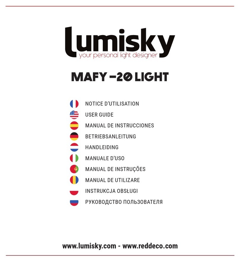 Lumisky MAFY -20 LIGHT User manual