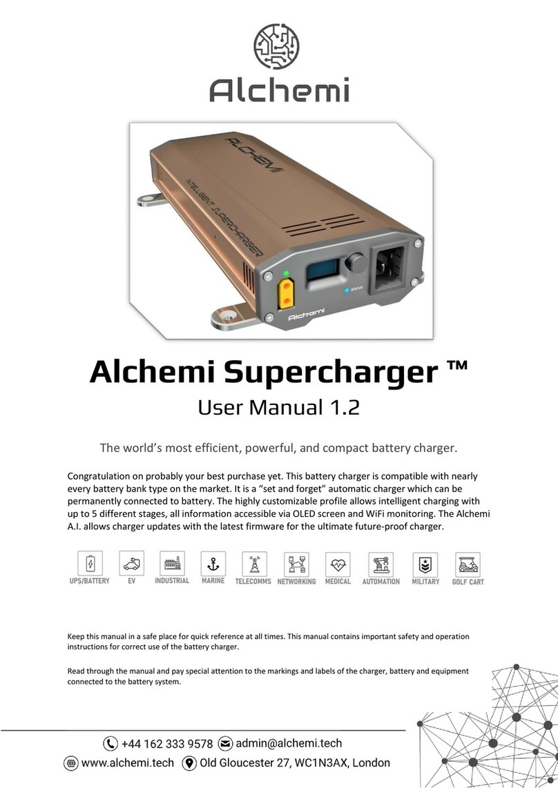 Alchemi Supercharger SC35 user manual