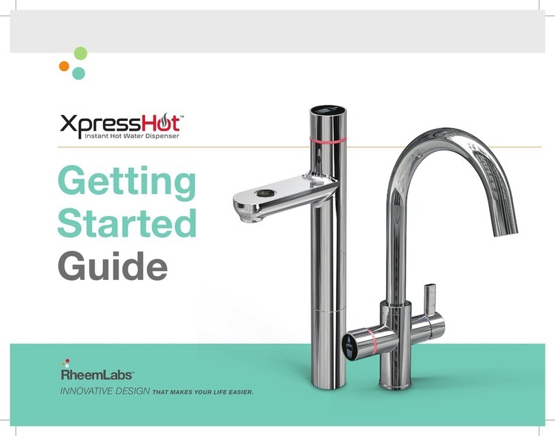 Rheem XpressHot Getting started guide