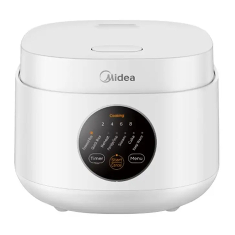 Midea MB1022DW instruction manual