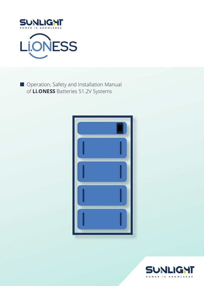 Sunlight Lion ESS 48V/100 User manual