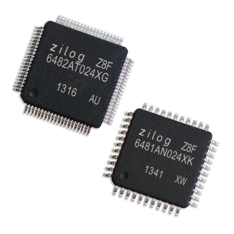 ZiLOG Z8 Encore! XP F64 Series user manual