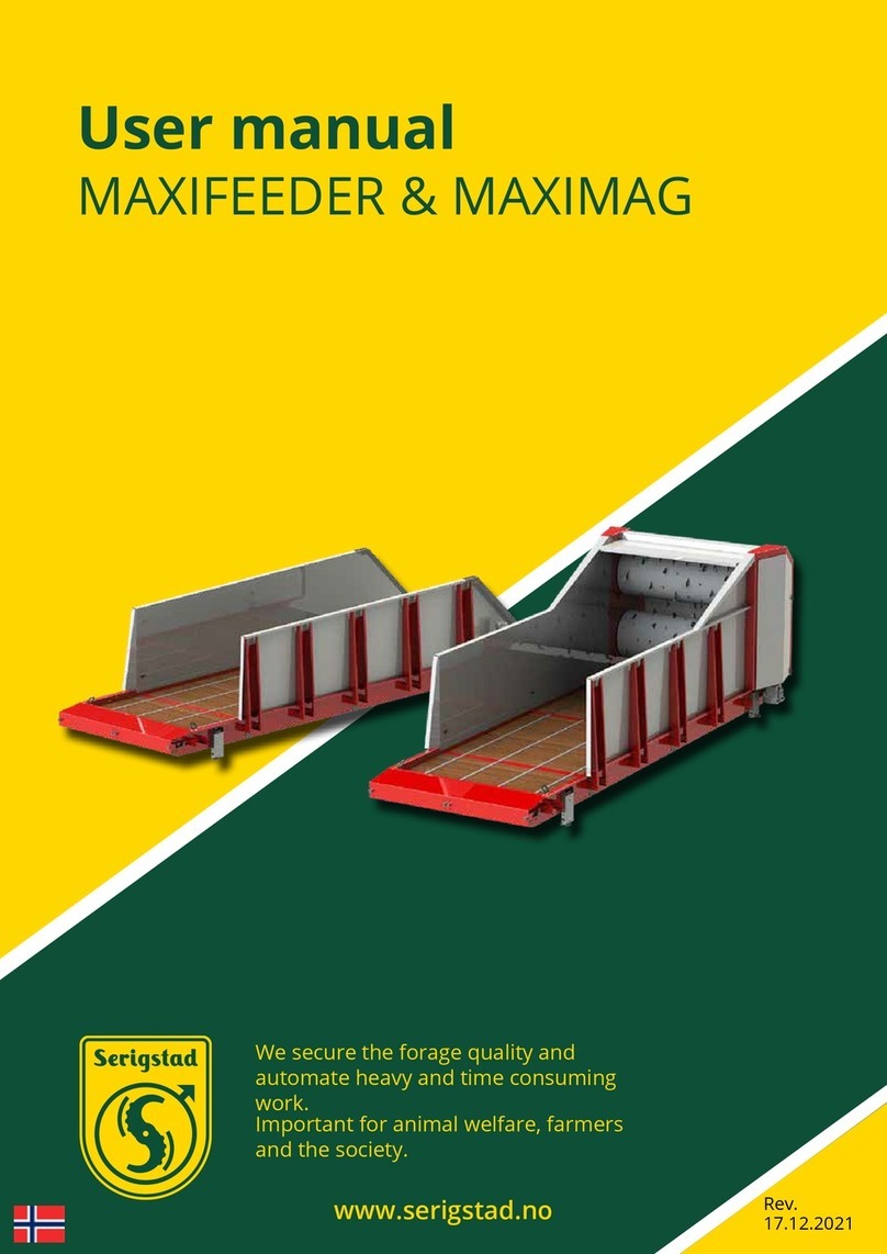 Serigstad MAXIFEEDER user manual Serigstad MAXIFEEDER user manual