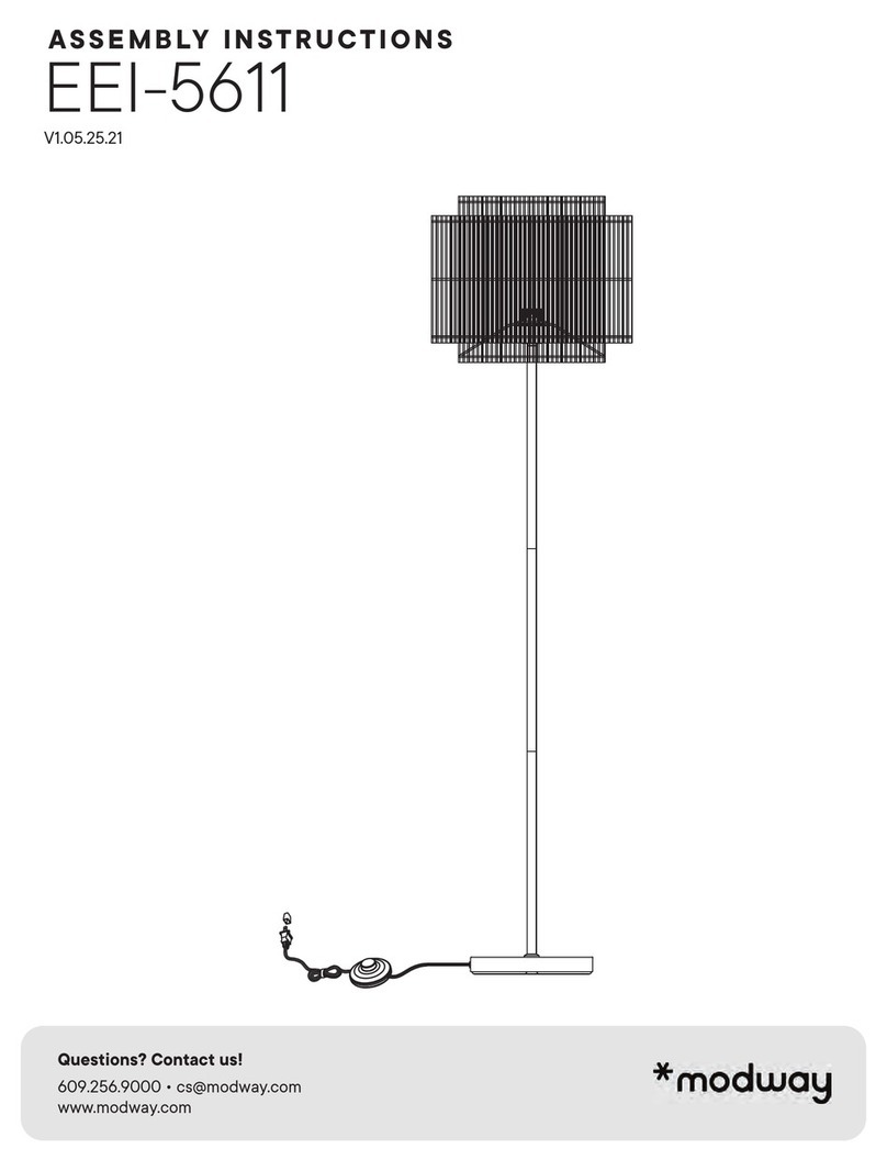 modway EEI-5611 Assembly instructions