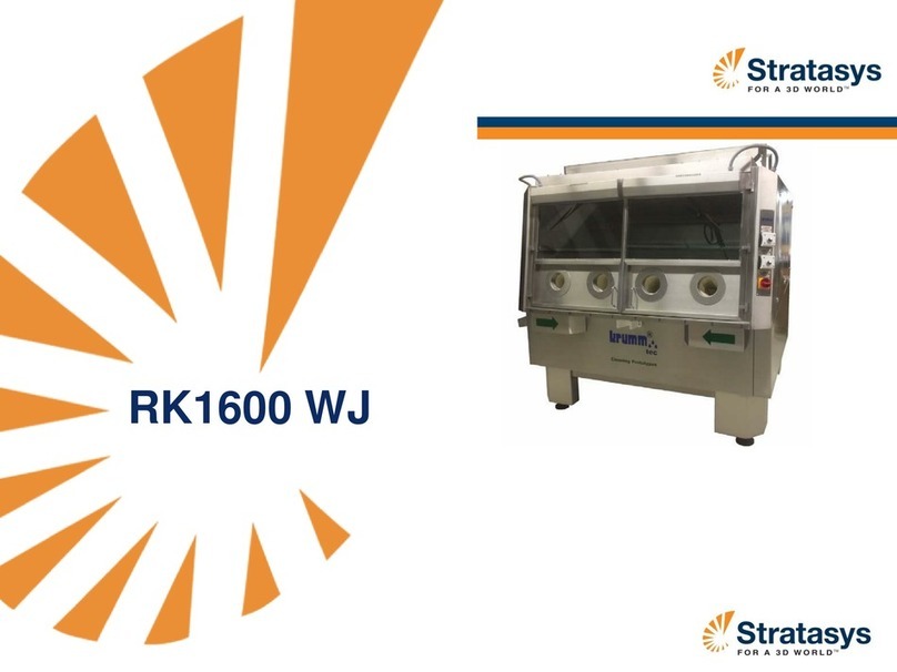 Stratasys RK1600 WJ manual