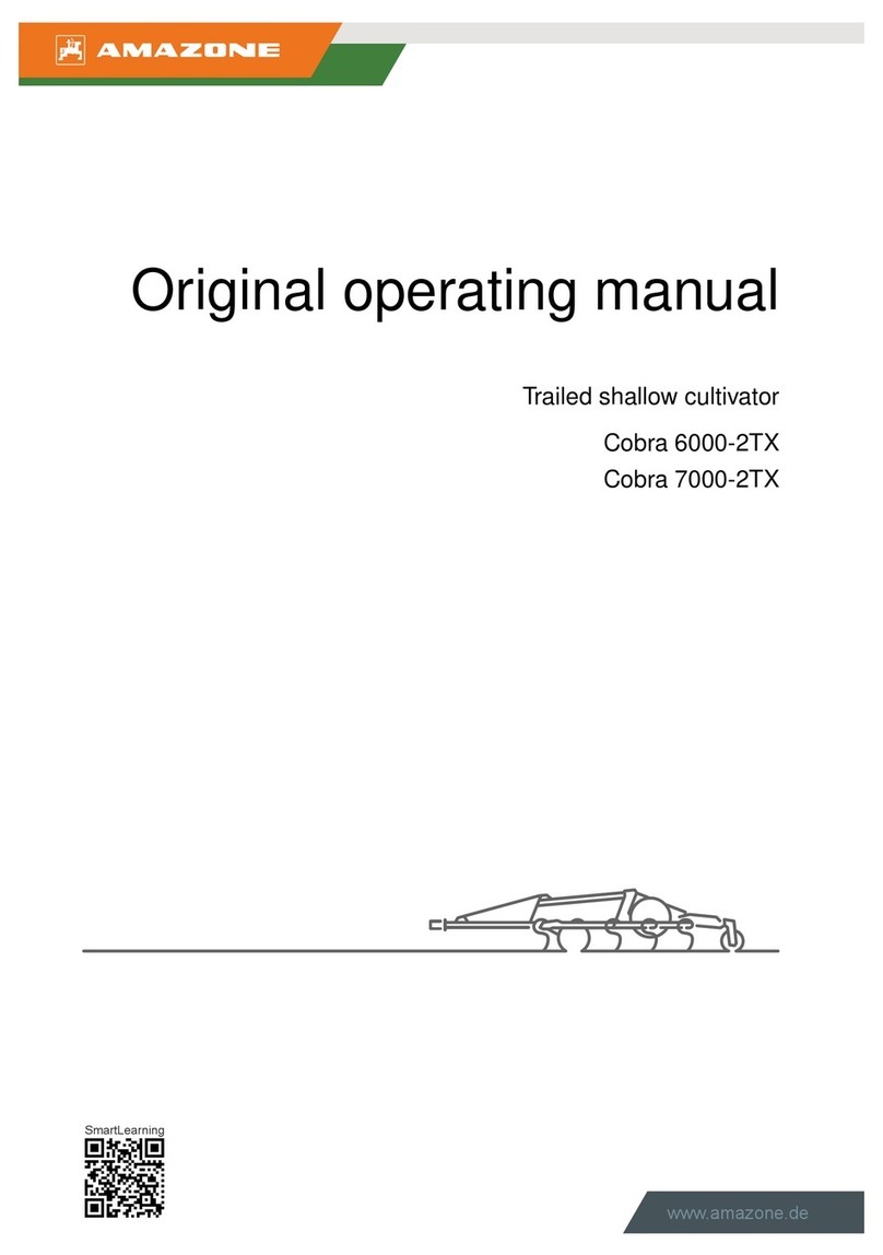 Amazone Cobra 6000-2TX Installation instructions Amazone Cobra 6000-2TX Installation instructions