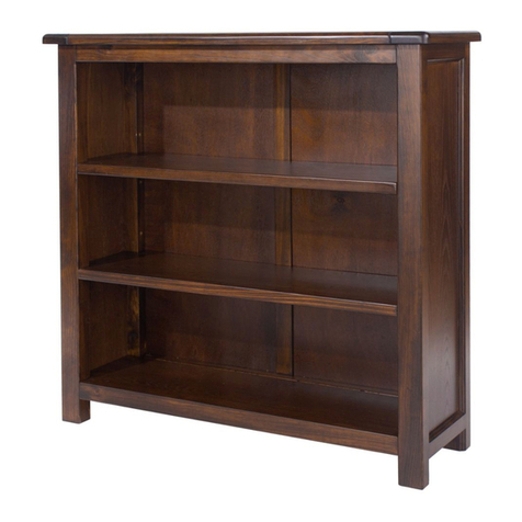 Core Products Boston Low Bookcase BT311 User manual Core Products Boston Low Bookcase BT311 User manual