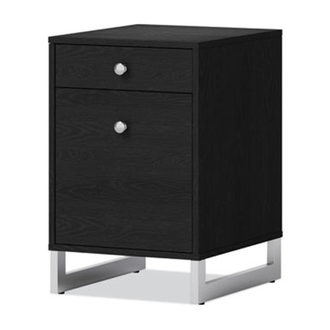 Whalen Furniture Asherton SPUS-ASHF-BM Assembly instructions