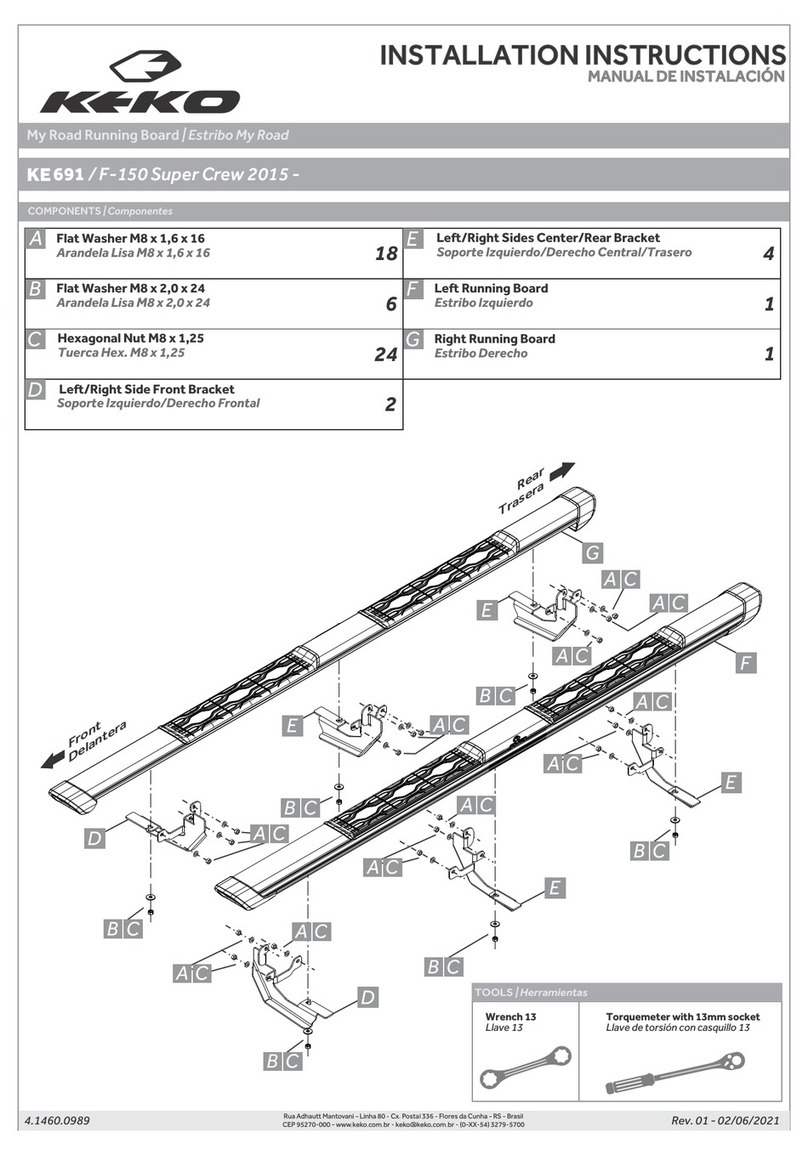 KEKO My Road KE691 User manual