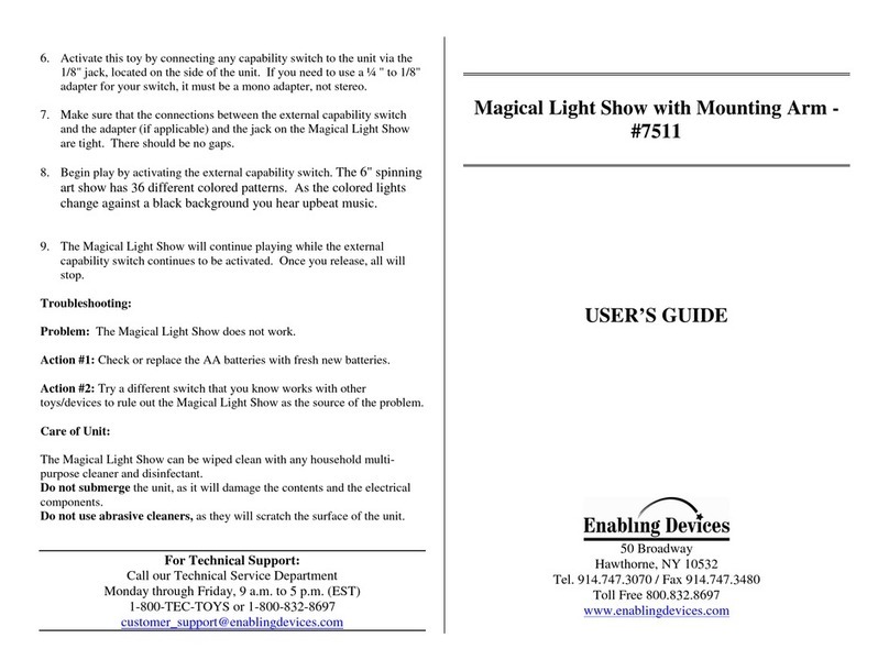 Enabling Devices 7511 User manual