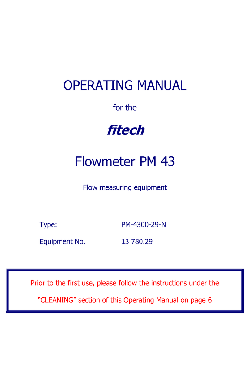FiTech PM 43 operating manual FiTech PM 43 operating manual