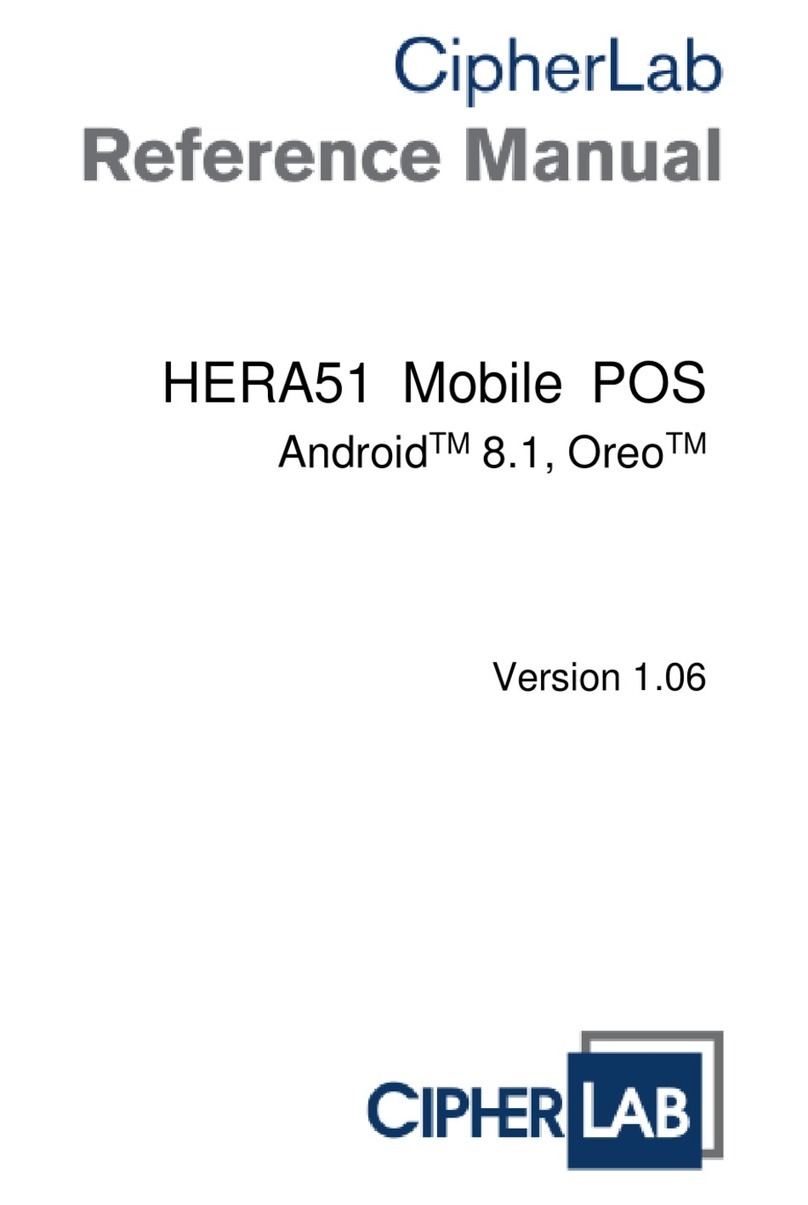 CipherLab HERA51 User manual