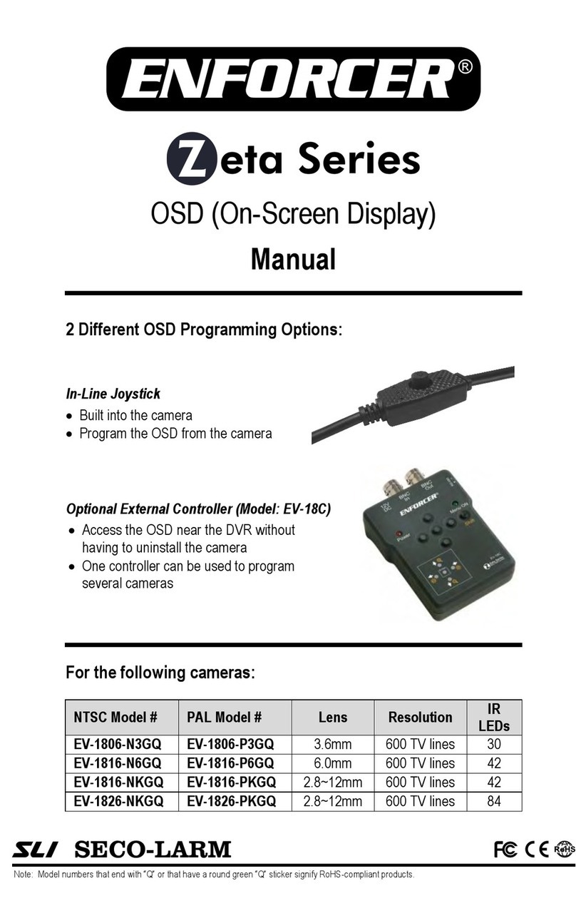 SECO-LARM ENFORCER Zeta Series User manual