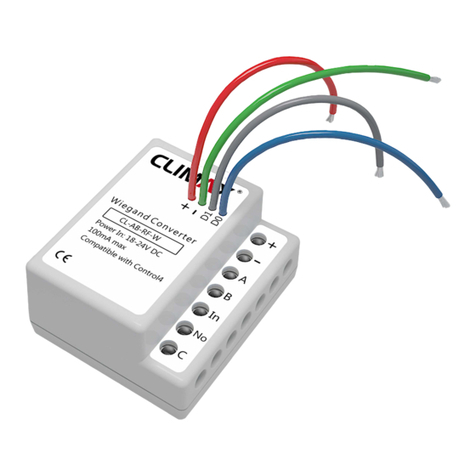Climax CL-AB-RF-W installation guide
