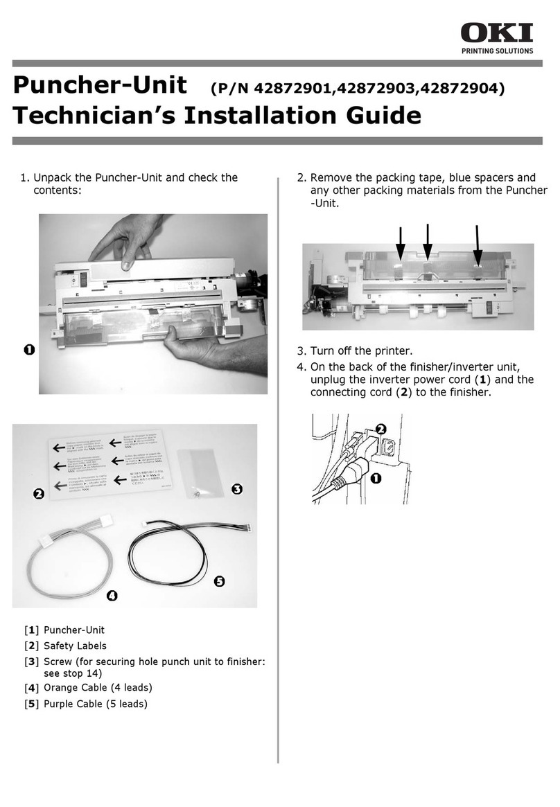 Oki 42872901 User manual