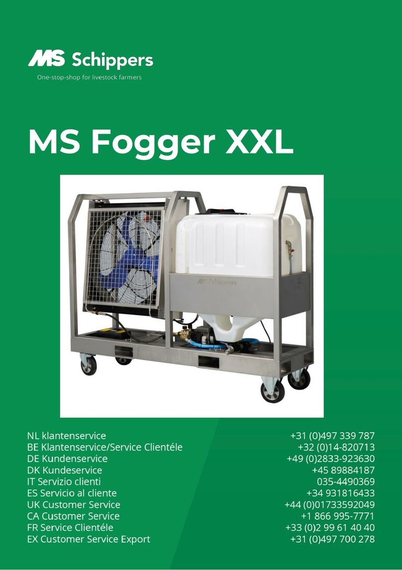 MS Schippers MS Fogger XXL User manual