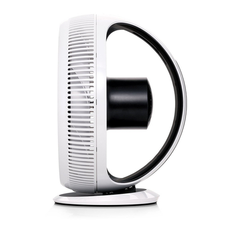 BALMUDA GreenFan Cirq EGF-3100 Series instruction manual