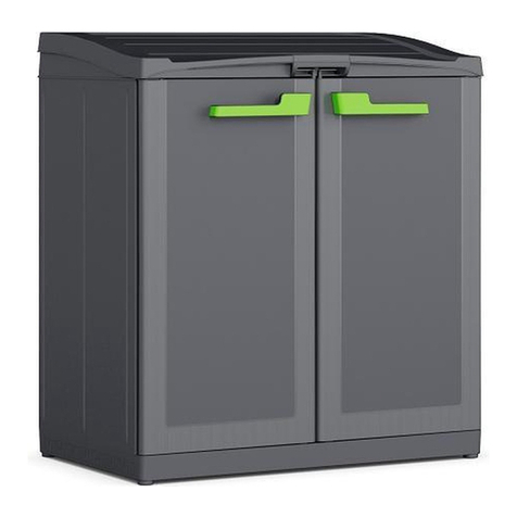 Keter MOBY RECYCLING User manual