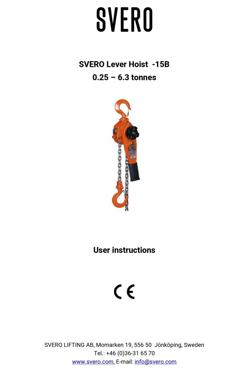 SVERO 15B User manual