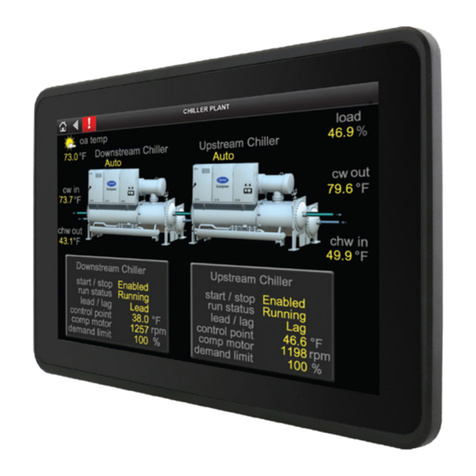 Carrier TruVu ET Display7 Installation and startup guide