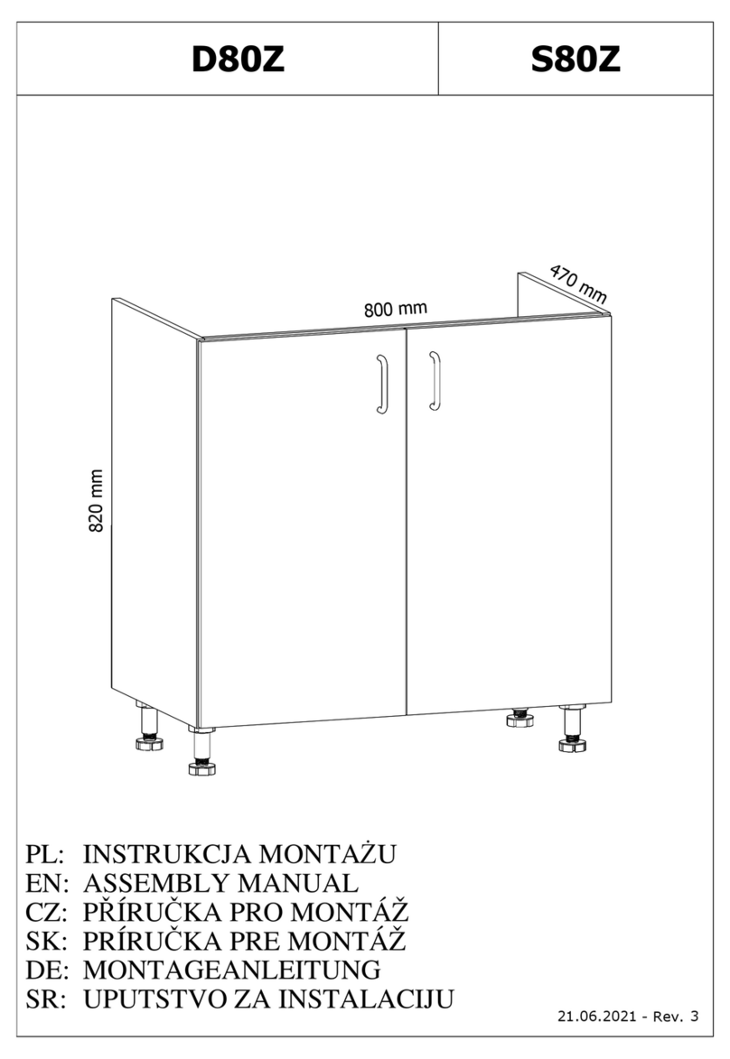 Baumax Prowansja D80Z User manual