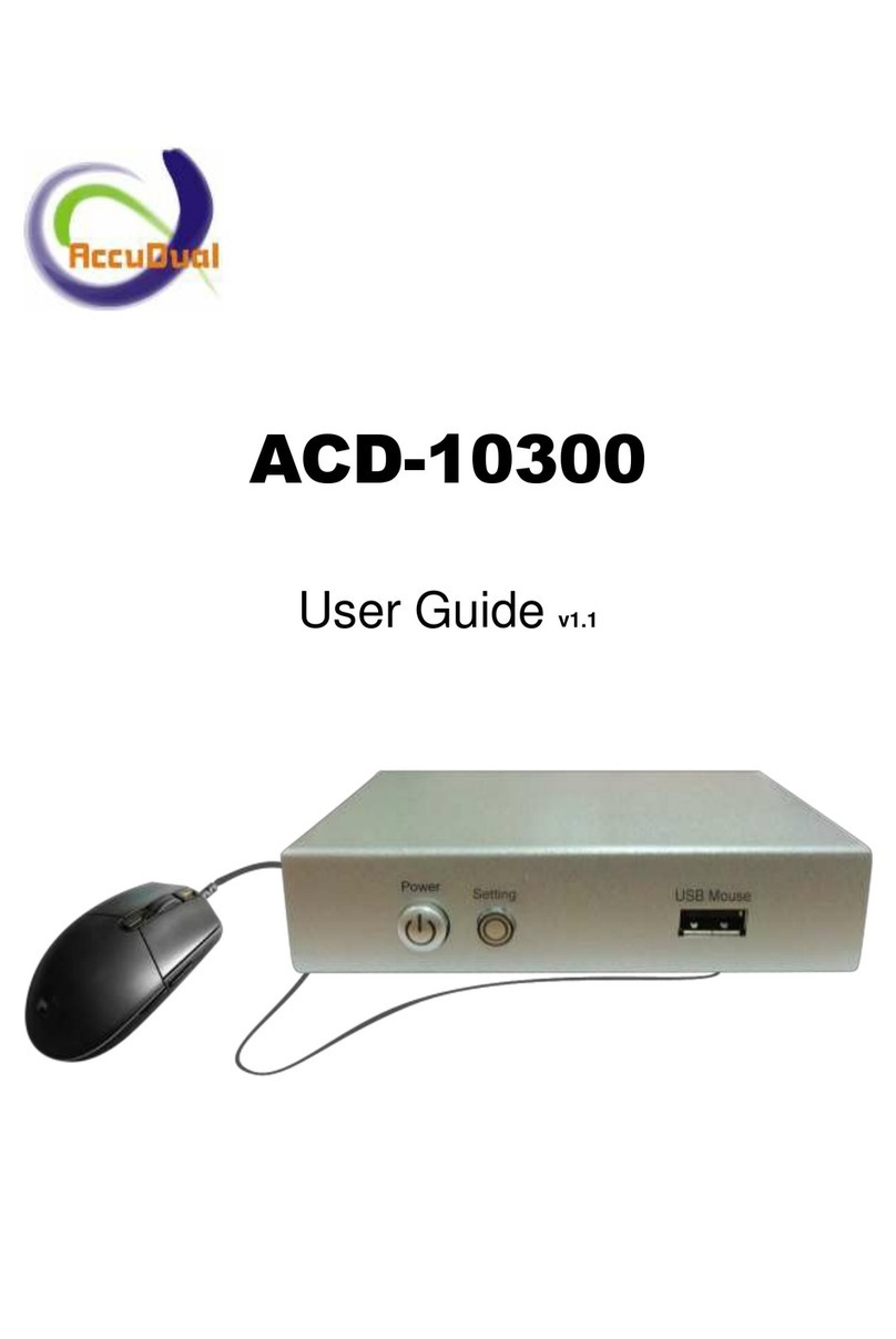 AccuDual ACD-10300 user guide