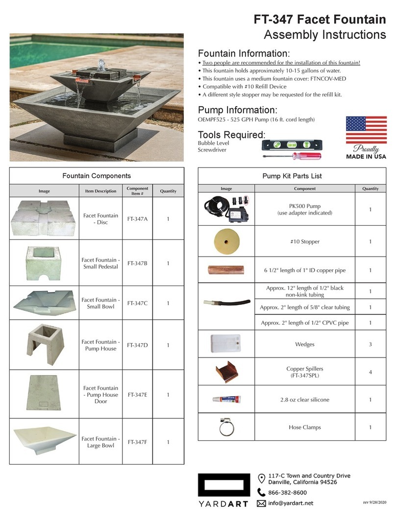 YARDART FT-347 User manual