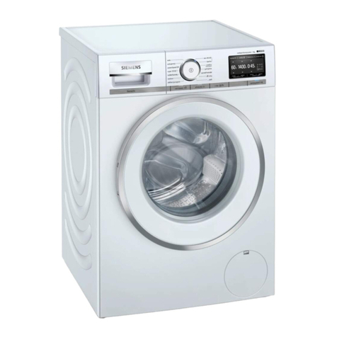 Siemens WM14VE00CS User manual