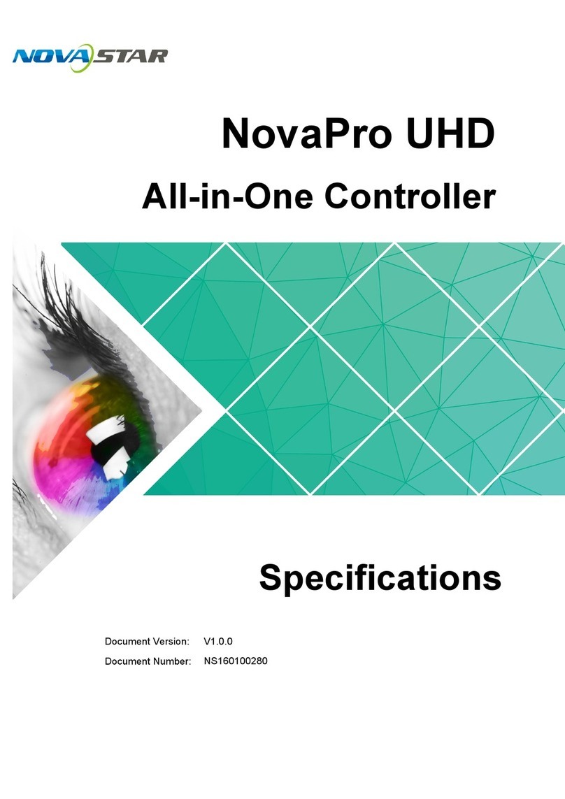 NovaStar NovaPro UHD manual
