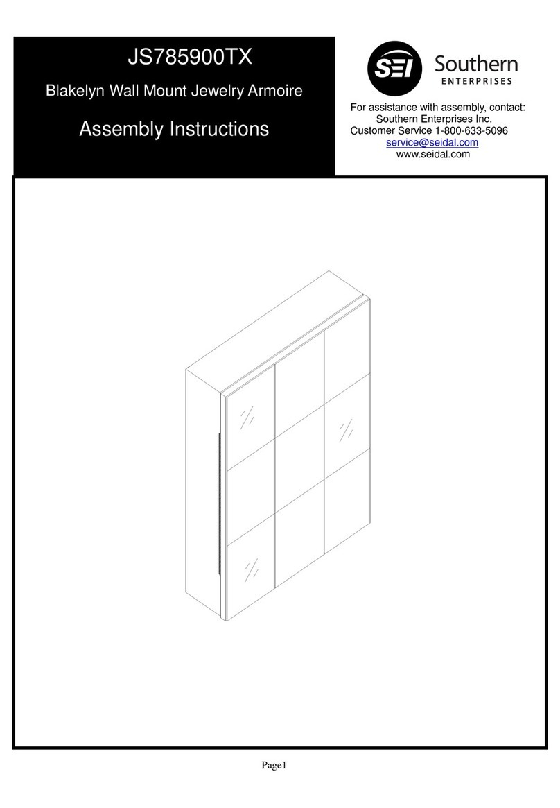 Southern Enterprises Blakelyn JS785900TX User manual
