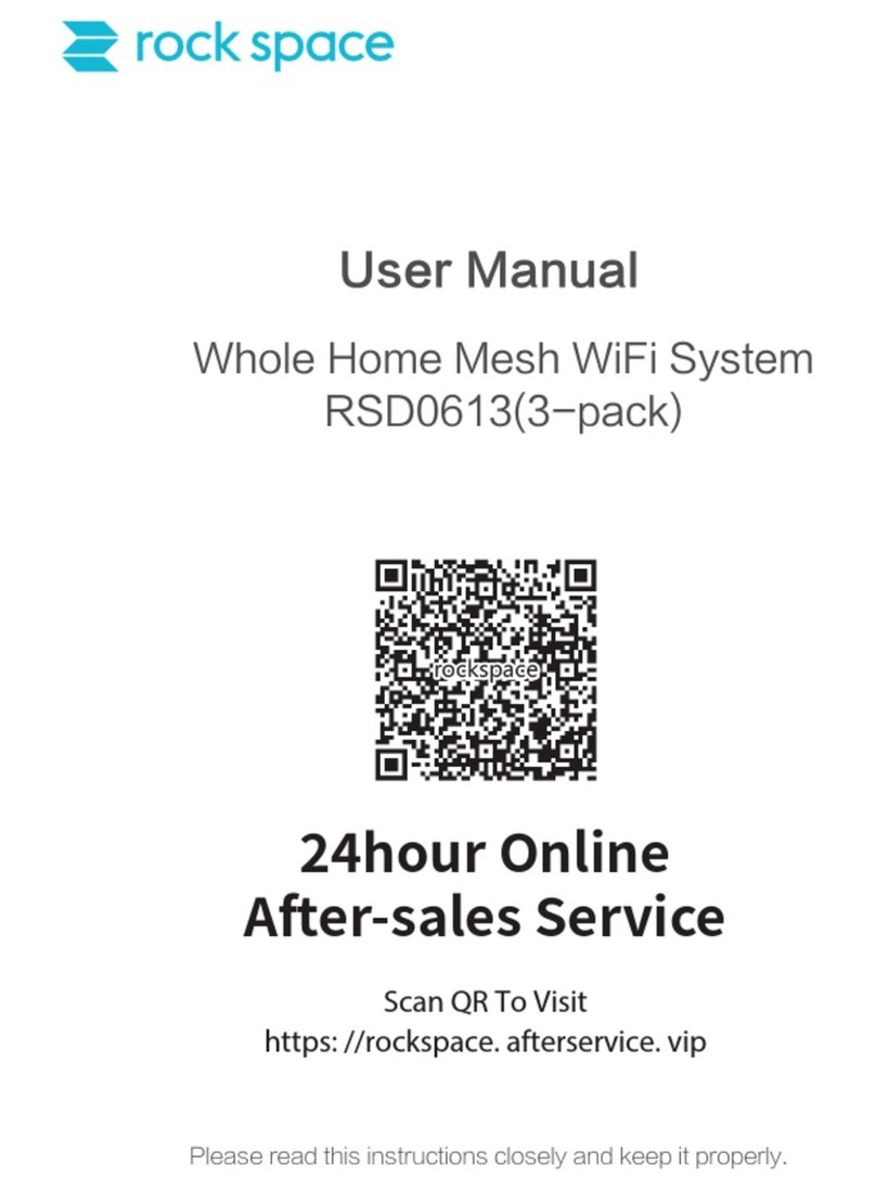 rock space RSD0613 user manual