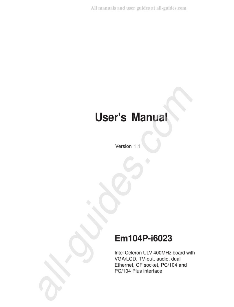 Arbor Technology Em104P-i6023 user manual