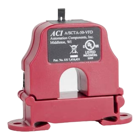 aci A/SCTA Series Installation instructions