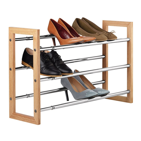 Ordex Shoe Rack Installation and operating instructions