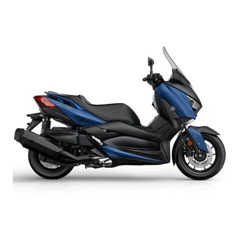 BRUUDT Yamaha X-MAX 300 User manual
