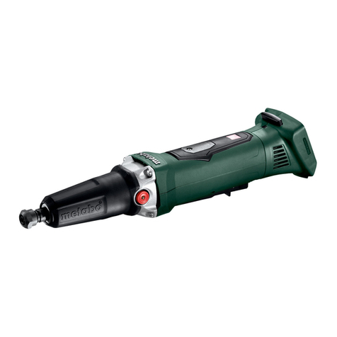 Metabo GA 18 LTX User manual