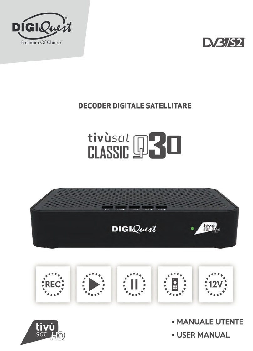 DiGiQuest TIVUSAT CLASSIC Q30 user manual