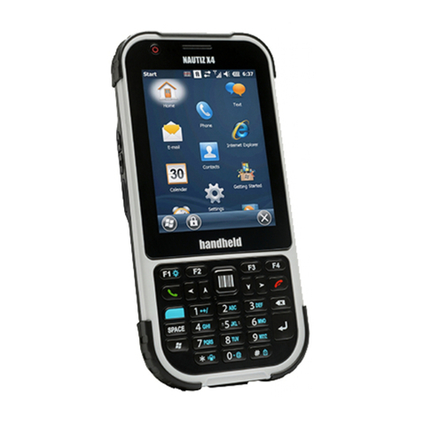 HandHeld Nautiz X4 User manual