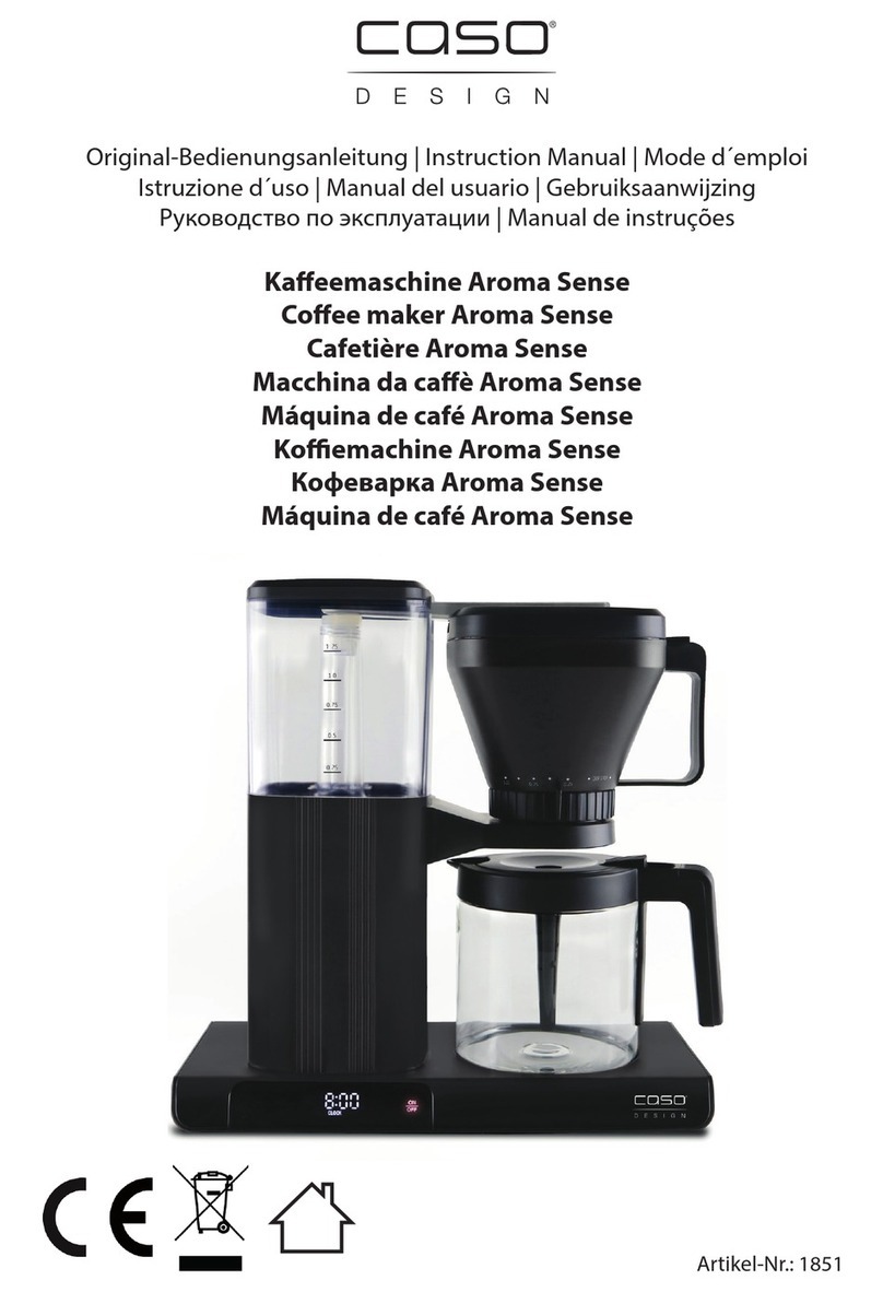 CASO DESIGN Aroma Sense User manual